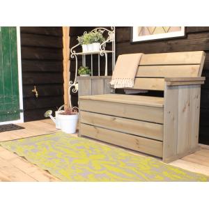 Buitentapijt barrok groen grijs Buitentapijt barrok groen grijs